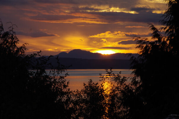 Sointula sunsets, Malcolm island sunsets