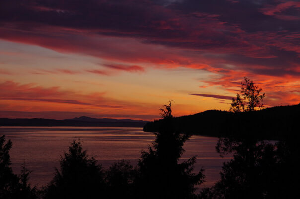 Sointula sunsets, Malcolm island sunsets