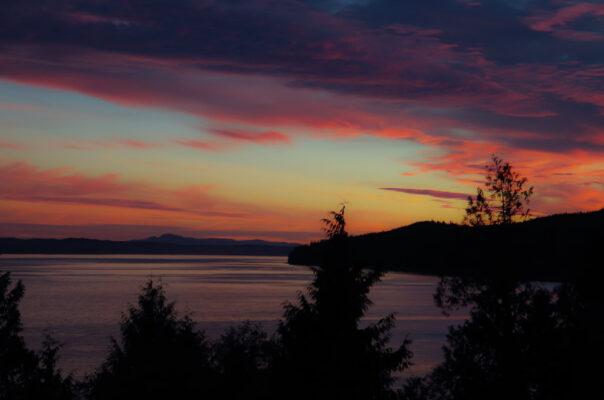 Sointula sunsets, Malcolm island sunsets