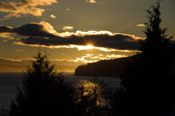 Sointula sunsets, Malcolm island sunsets