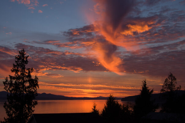 Sointula sunsets, Malcolm island sunsets
