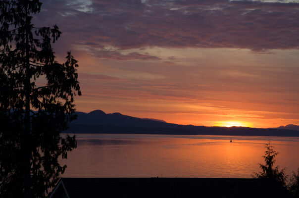 Sointula sunsets, Malcolm island sunsets