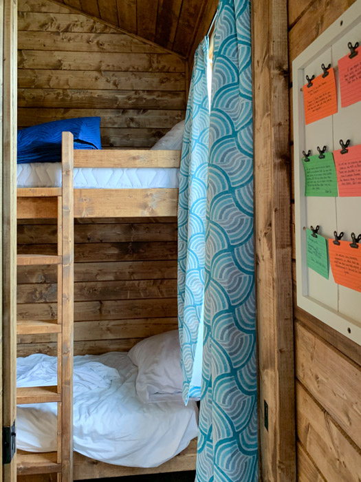 Tiny Chalet bunk beds
